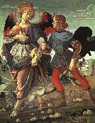 Andrea del Verrocchio Tobias und der Engel Germany oil painting artist